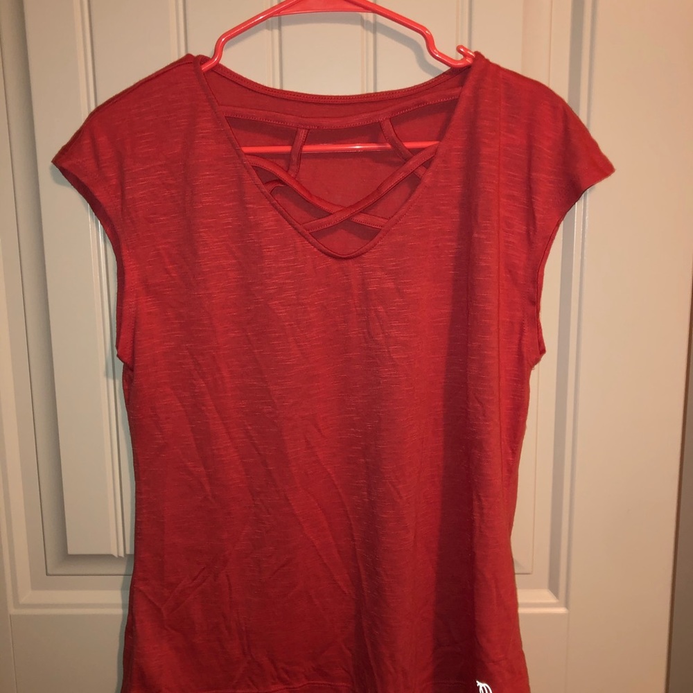 coral orange tank